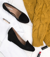 Czółenka damskie Abloom ZJ-69 Czarne