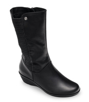 Kozaki damskie Pesco 1781 Czarne