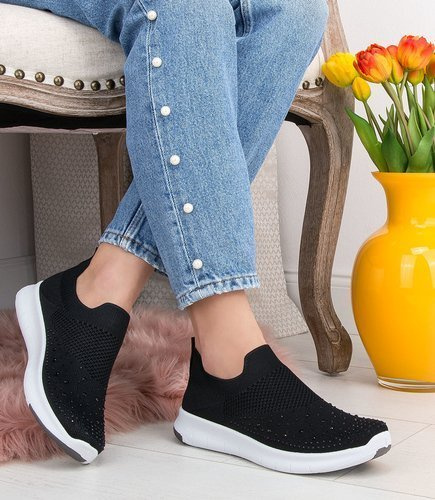 Buty sportowe damskie Skotnicki T-3-0558 Czarne