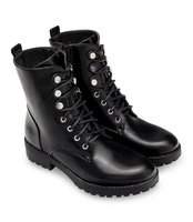 Botki damskie Bestelle BK-08 PU Czarne