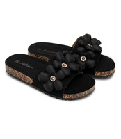 Klapki damskie Abloom WL583 Czarne