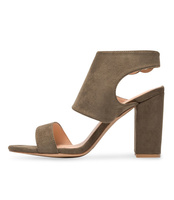 Sandałki damskie Laura Mode RG-01 Oliwkowe