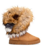 Śniegowce damskie Abloom BM-565 Brązowe