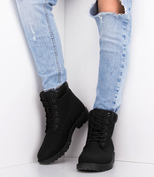 Trapery damskie N/M XR18031029 Czarne