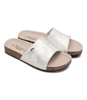 Klapki damskie Skotnicki KL-3-0509N Srebrne