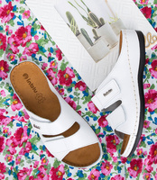 Klapki damskie Inblu 158D107 Białe