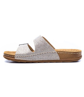 Klapki damskie Inblu UA-21 Platynowe