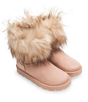 Śniegowce damskie Abloom BM-566 Beżowe