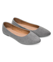 Balerinki damskie Skotnicki P-3-0564 Szare