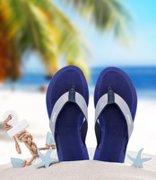 Japonki damskie Inblu DD-11 Granatowe