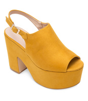 Sandałki damskie Tina's 8263M Żółte