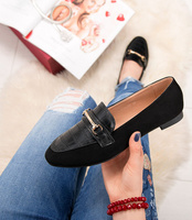 Mokasyny damskie Sixth Sens 918-20 Czarne