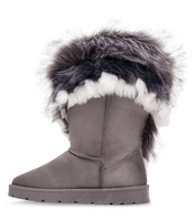 Śniegowce damskie Abloom BM-565 Szare