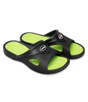 Klapki męskie basenowe Lano KL-4-0401 Black/Green