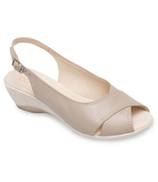 Sandały damskie Pesco 1538 Beżowe