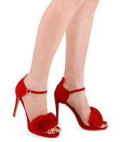 Sandałki damskie Bello Star L6120 Czerwone