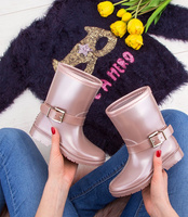 Kalosze dziecięce Lano FMTT-03 Beżowe