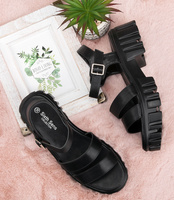 Sandałki damskie Sixth Sens X-183 Czarne