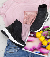 Buty sportowe damskie Foreverfolie HQ209 Czarne