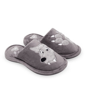 Kapcie damskie Natural Style NS-237 Szare