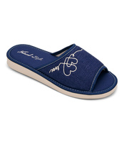 Kapcie damskie Natural Style NS-093 Granatowe