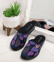 Kapcie damskie Inblu CA-111 Granatowe