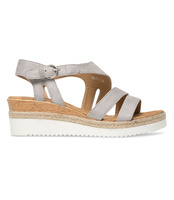 Sandałki damskie Super Mode 8674 Szare