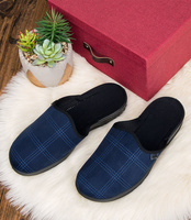 Kapcie męskie Befado 089M412 Granatowe