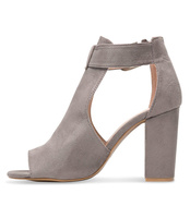 Sandałki damskie Laura Mode QL-97 Szare