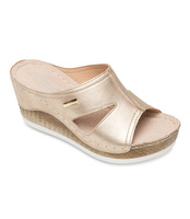 Klapki damskie Skotnicki KL-3-6026 Złote