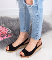 Sandałki damskie Sixth Sens FG10 Czarne