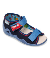 Sandałki dziecięce Befado 350P014 Granatowe
