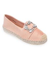 Espadryle damskie Bestelle Y931-9 Różowe