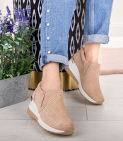 Buty sportowe damskie Skotnicki P-3-0587 Beżowe