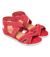 Sandałki damskie Super Mode 6580 Czerwone