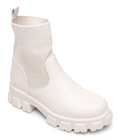 Botki damskie N/M HQ253 Beżowe