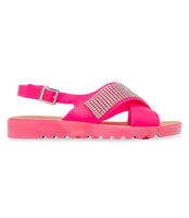 Sandałki damskie Ideal Shoes PT-9133 Różowe