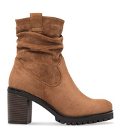 Botki damskie Bestelle RQ232 Brązowe