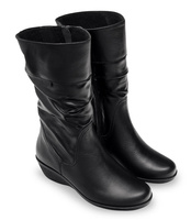 Kozaki damskie Pesco 1493 Czarne