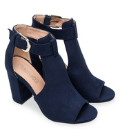 Sandałki damskie Laura Mode QL-97 Granatowe