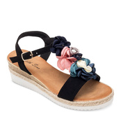 Sandałki damskie Sixth Sens H99 Czarne