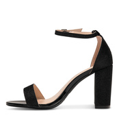 Sandałki damskie Laura Mode QL-163 Czarne