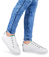 Buty sportowe damskie N/M CC-2 Biało - Zielone