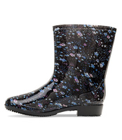 Kalosze damskie Lano ANX-01 Blue Flower