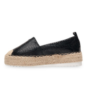 Espadryle damskie Bestelle L177 Czarne
