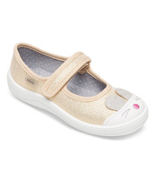 Tenisówki dziecięce Befado 208X047 Złote