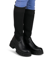 Kozaki damskie Sixth Sens JW170 Czarne