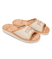 Kapcie damskie Natural Style NS-017 Brązowe