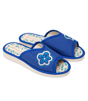 Kapcie damskie Natural Style NS-009 Niebieskie