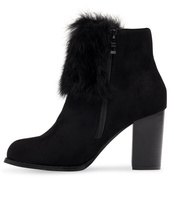 Botki damskie Abloom 3734 Czarne